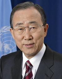 *Ban Ki-Moon...On a two-days visit to Nigeria.