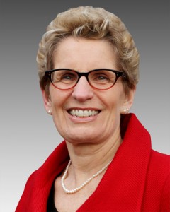 Kathleen Wynne...Ontario Premier.