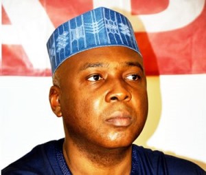 *Senator Bukola Saraki...Senate President.