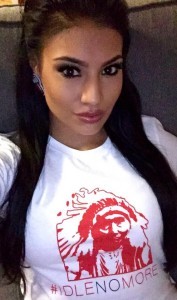 Ashley Callingbull...Winner of Mrs. Universe wins UN award.