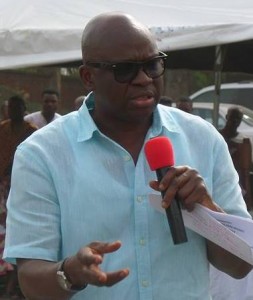 *Governor Ayo Fayose...Ekiti State Governor.