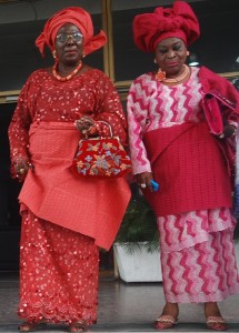 *Senator Kofoworola Bucknor-Akerele, ex-Deputy Governor, Lagos State and Mrs. Bisi Sangodoyin at the event.