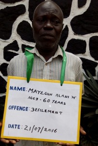 *Mayegun Alani...Nabbed for defilement.