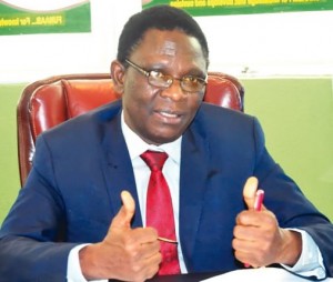 *Professor Olusola Oyewole FUNAAB Vice-Chancellor.