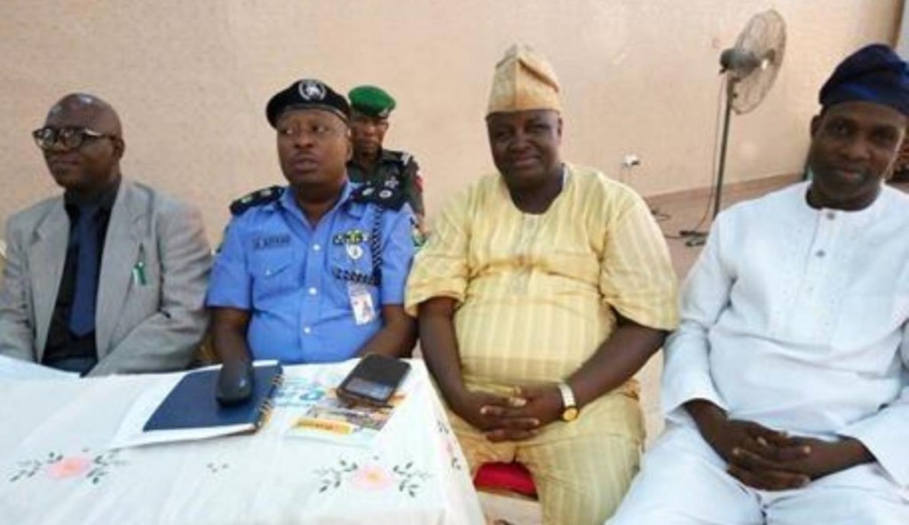 From left are Awere, Iliyasu, Ibrahim Olaniyan, Ogun PCRC chair, and Adeyemi.