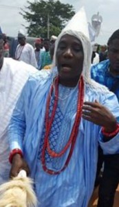 *Olu of Obada Oko, Oba Oluwafemi Solaja.