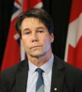 *Ontario's Minister of Health and Long-Term Care, Dr. Eric Hoskins.