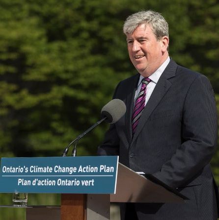 Ontario’s Minister of the Environment and Climate Change, Glen Murray.