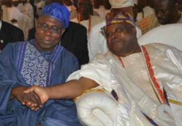 Obasanjo and Awujale.