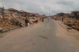 Demolition of houses, shops for road expansion begins in Ogun