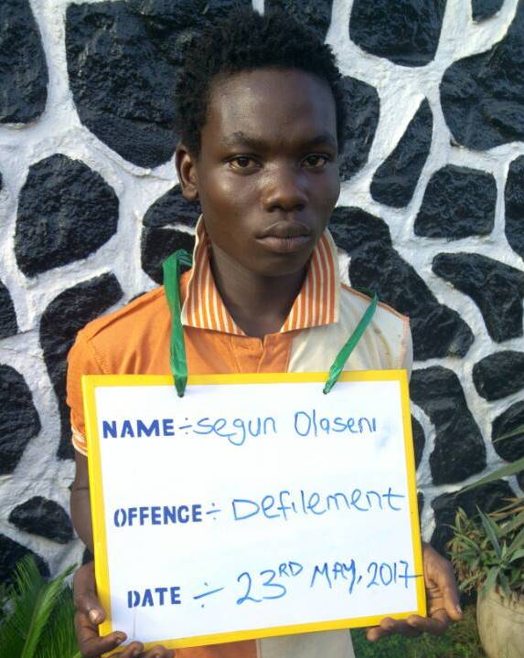 Segun Olaseni…The suspect.