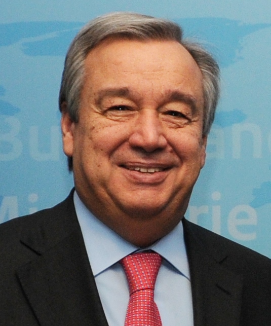 Antonio Guterres…UN Secretary-General.