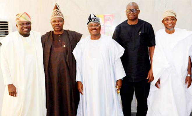 South West governors of Nigeria.