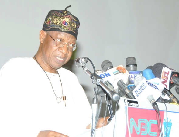 Information and Culture Minister, Alhaji Lai Mohammed.