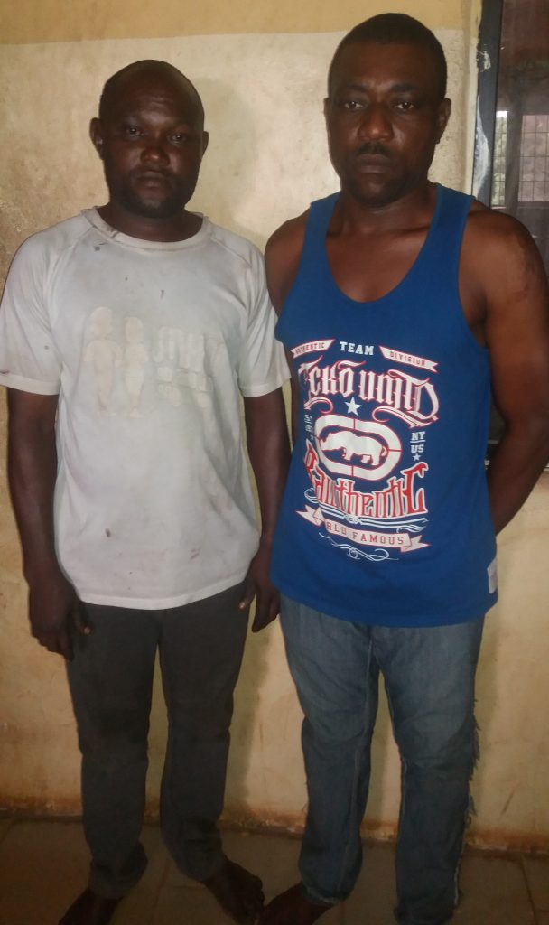 Oladimeji and Akinmoye…In police net.