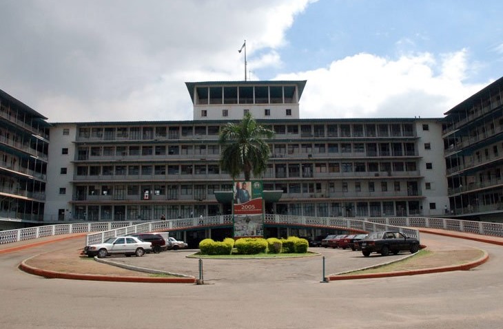 The hospital in Ibadan.